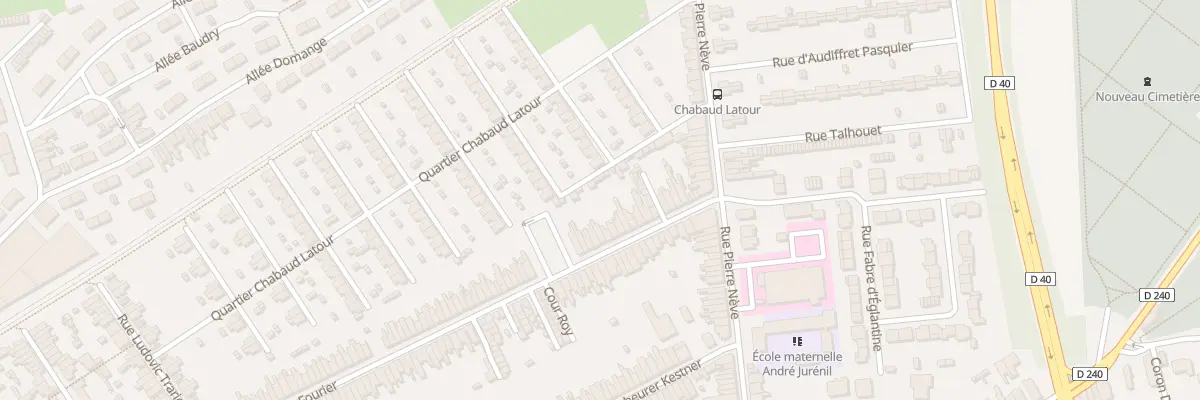 Plan du 121 Rue Charles Fourier à Denain