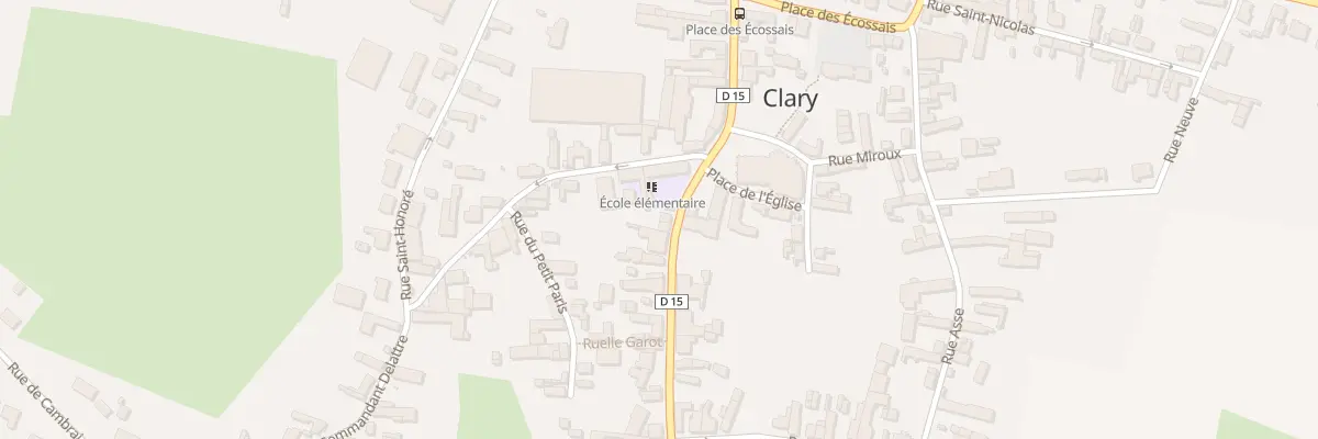 Plan du 4 Rue des Anc Combattants d’Afn à Clary