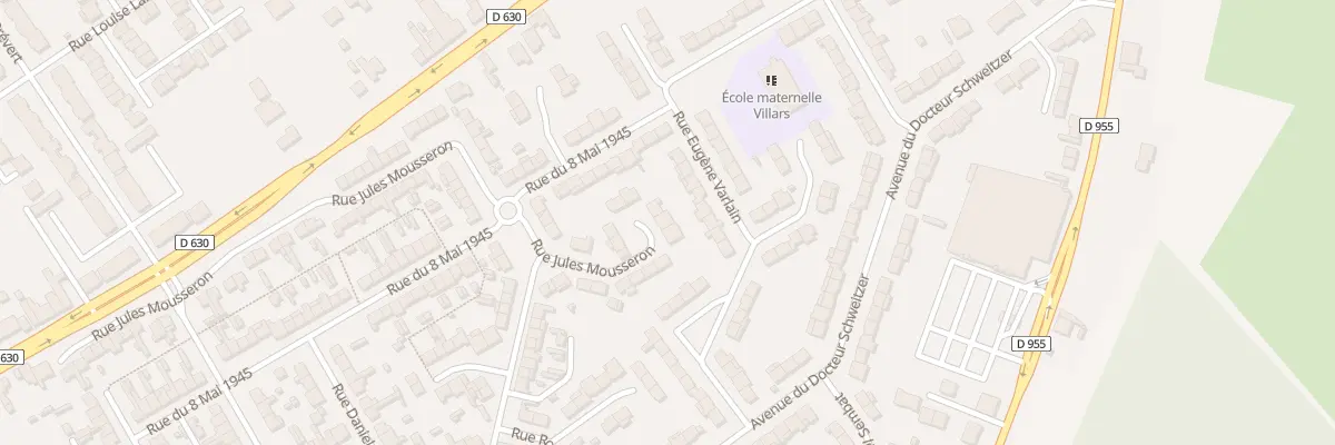 Plan du 81 Rue Jules Mousseron à Douchy-les-Mines