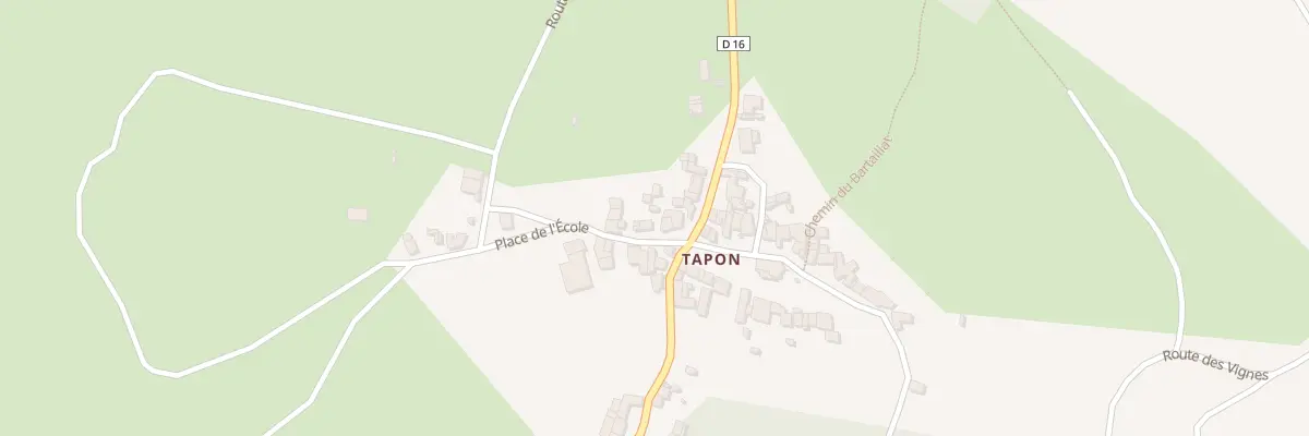 Plan du 5200 Tapon à Saint-Ilpize