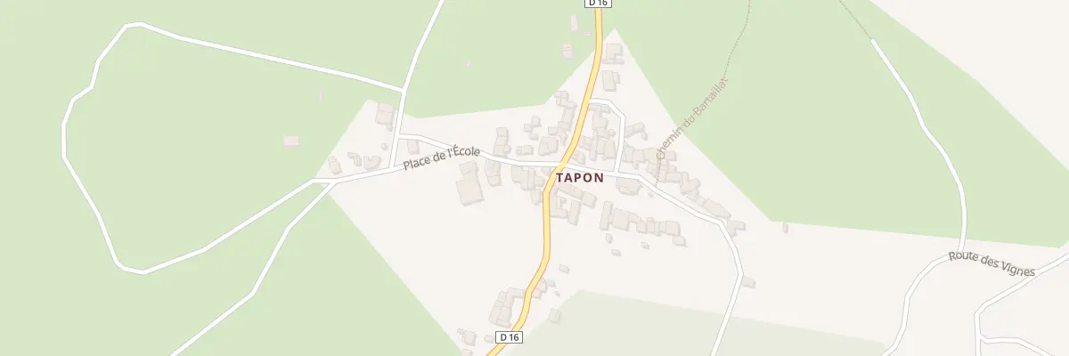 Plan du 5146 Tapon à Saint-Ilpize