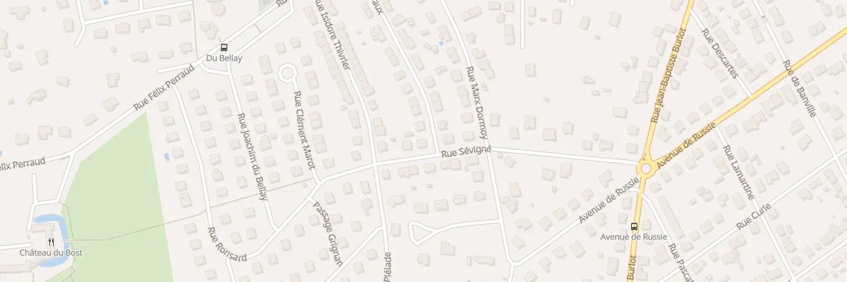 Plan du 21 Rue Sevigne à Bellerive-sur-Allier