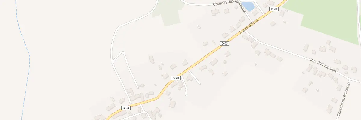 Plan du 29 Rte d’Allier à Saint-Sylvestre-Pragoulin