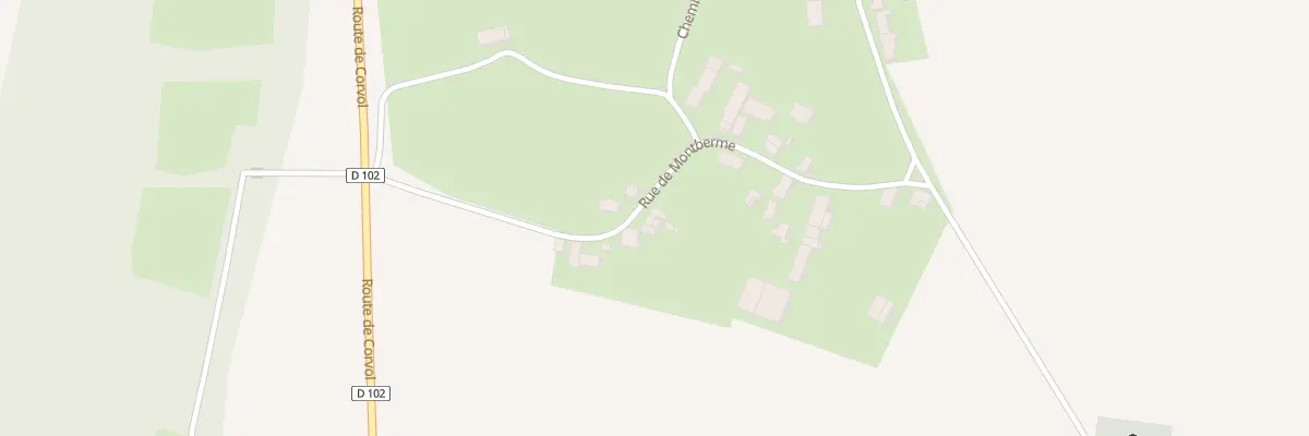 Plan du 17 Rue de Mont Berme à Chazeuil