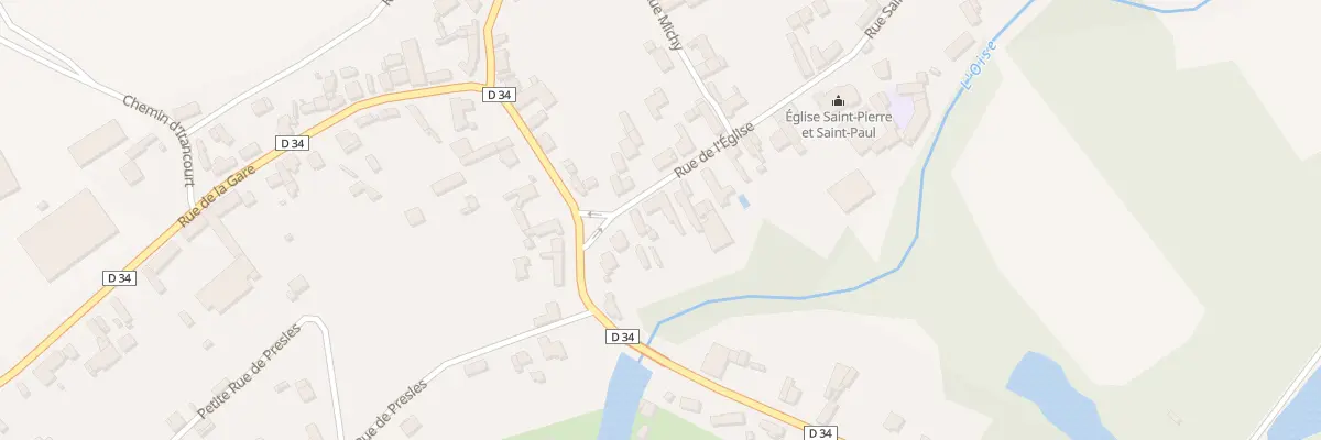 Plan du 6 Rue de l’Eglise à Mézières-sur-Oise