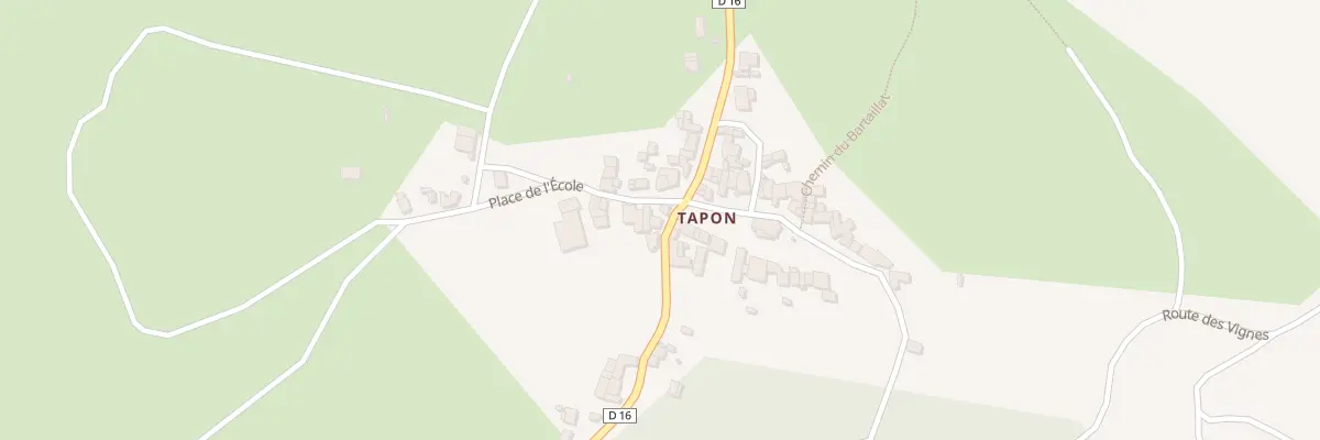 Plan du 5131 Tapon à Saint-Ilpize