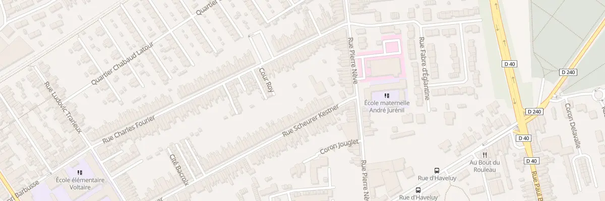 Plan du 99 Rue Scheurer Kestner à Denain