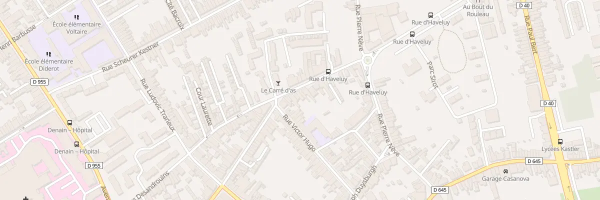 Plan du 102 Rue du Maréchal Leclerc à Denain