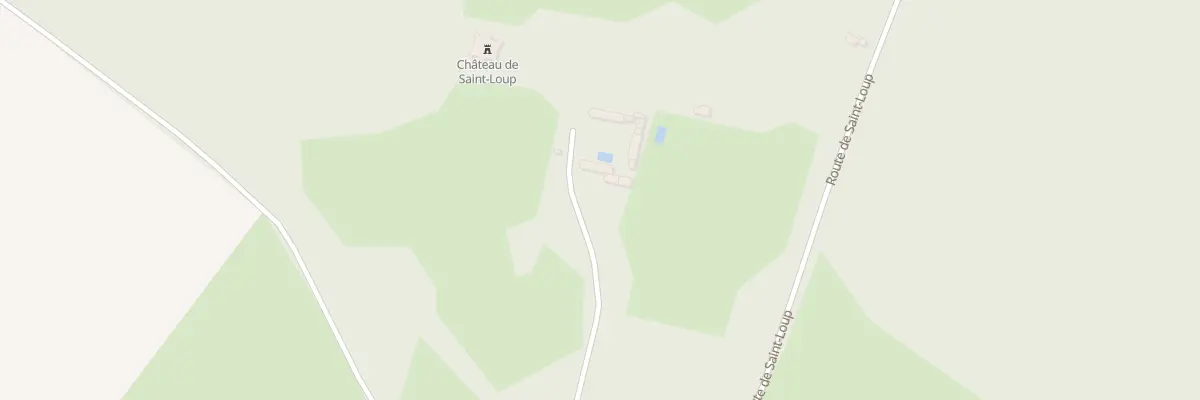 Plan du 24 Rte de St Loup à Saint-Germain-Chassenay