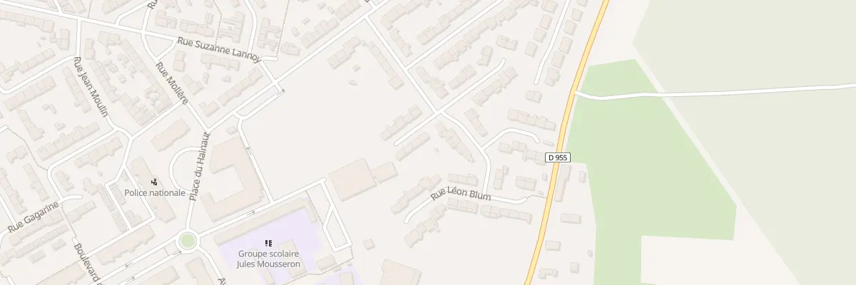 Plan du 27 Rue Léon Blum à Douchy-les-Mines