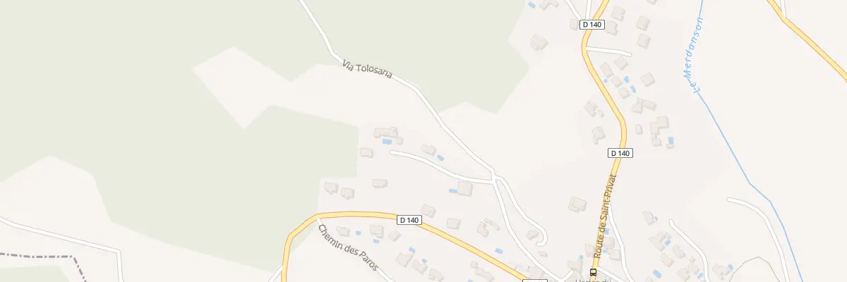 Plan du 8 Rue de la Vierge à Usclas-du-Bosc