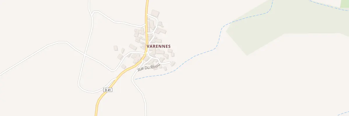 Plan du 5064 Varenne à Ferrussac