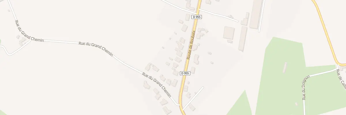 Plan du 729 Rte de Roubaix à Lecelles