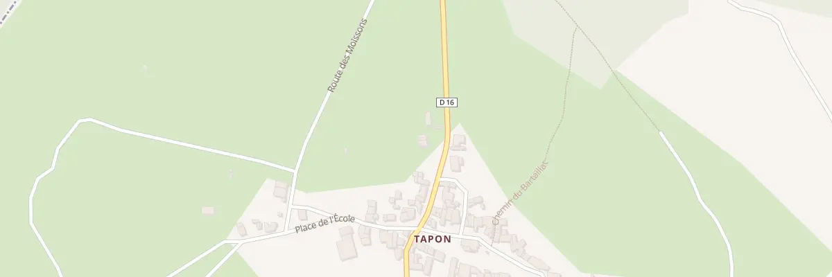 Plan de Tapon à Saint-Ilpize