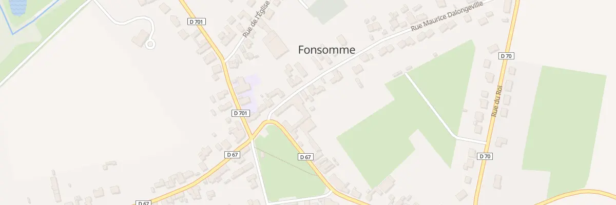 Plan du 2 Rue Maurice Dalongeville à Fonsomme