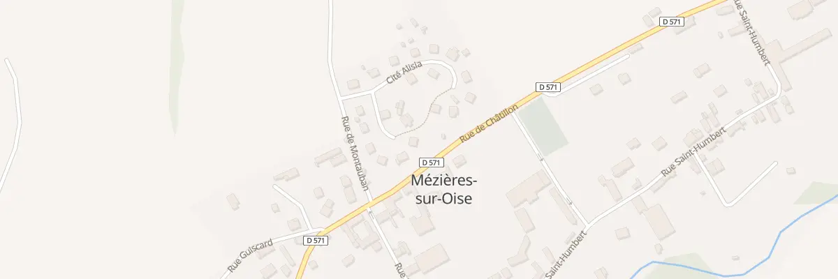 Plan du 15 Cite Alisia à Mézières-sur-Oise