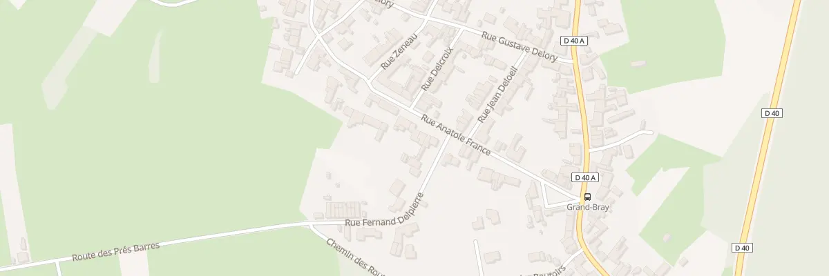 Plan du 21 Rue Anatole France à Hasnon
