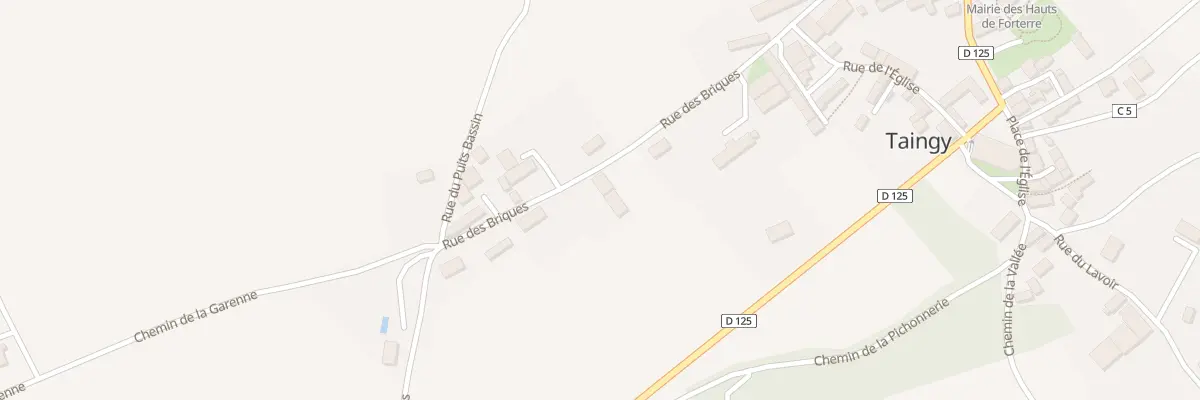 Plan du 10 Rue des Briques aux Hauts de Forterre