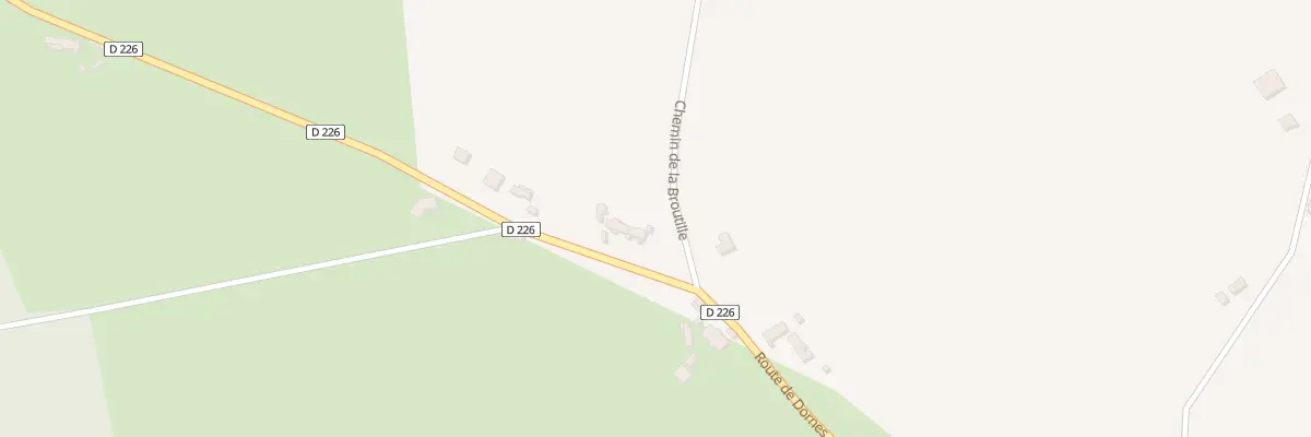 Plan du 6 Rte de Dornes à Saint-Ennemond