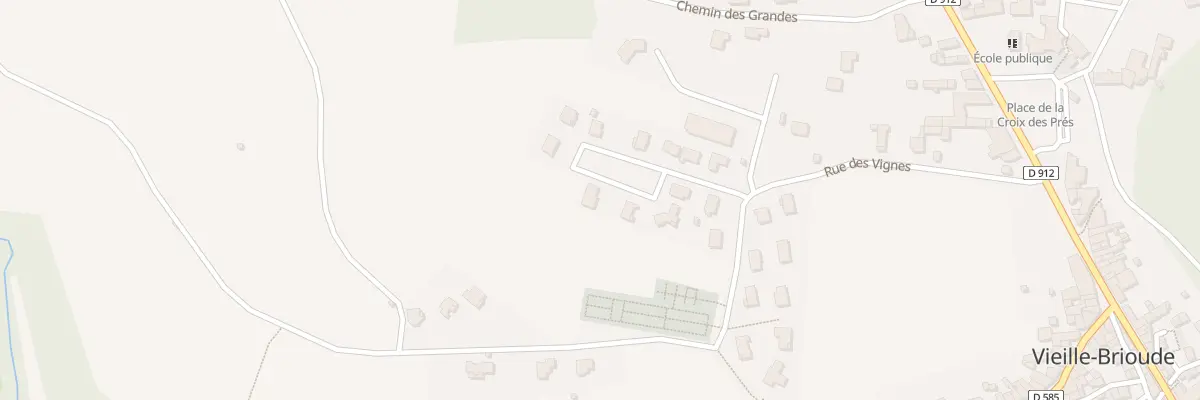 Plan du 9 Lot des Vignes à Vieille-Brioude