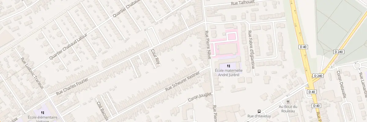 Plan du 105 Rue Scheurer Kestner à Denain