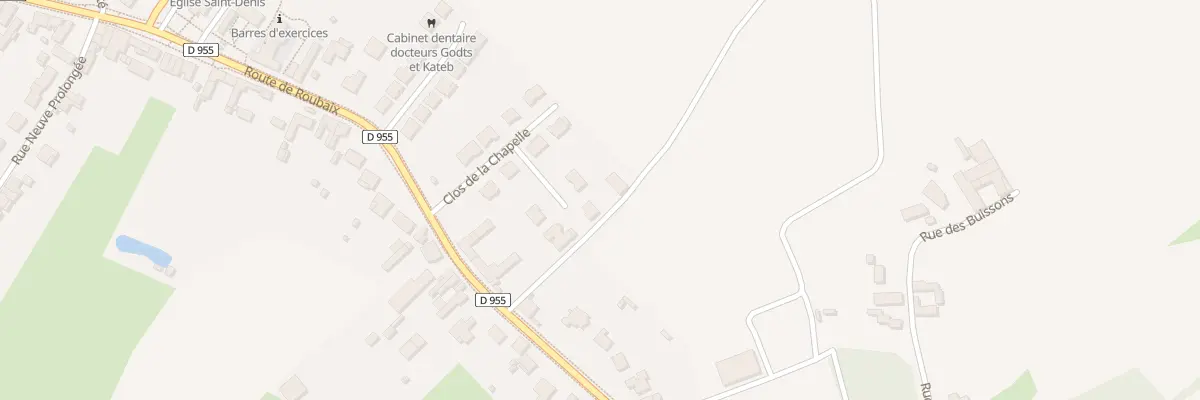 Plan du 5 Le Clos de la Chapelle à Lecelles