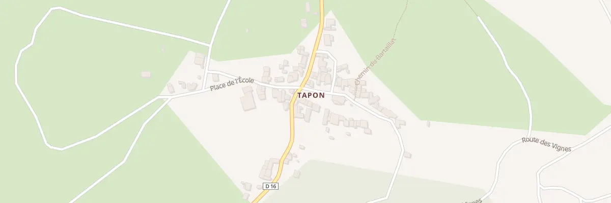 Plan du 5151 Tapon à Saint-Ilpize