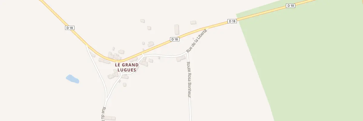Plan du 58 Le Grand Lugues à Beaumont-Sardolles