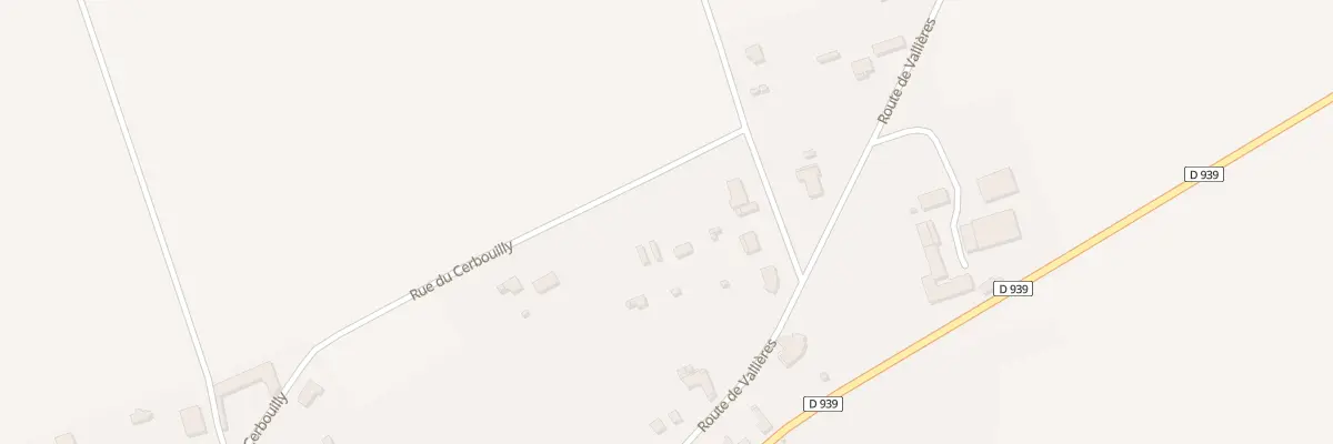 Plan du 14 Rue du Cerbouilly à Thorigny-sur-Oreuse