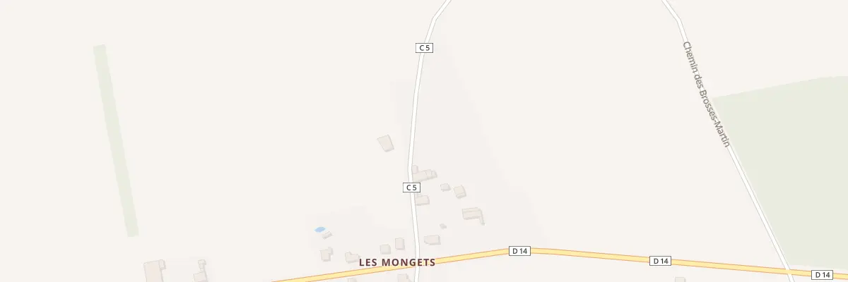 Plan du 24 Les Montgets à La Chapelle-Moutils