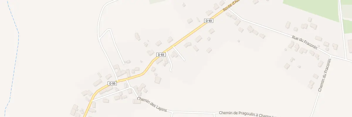 Plan du 24 Rte d’Allier à Saint-Sylvestre-Pragoulin