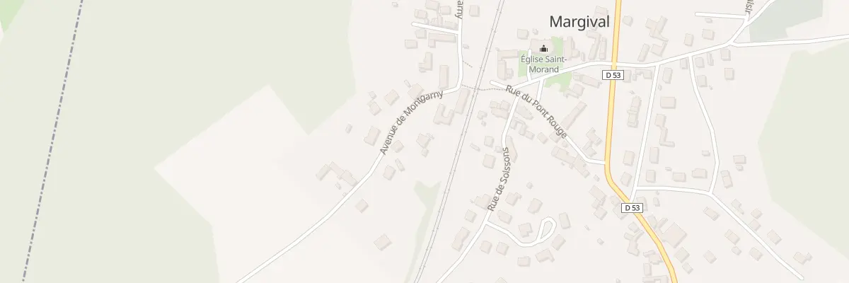 Plan du 8 Av de Montgarny à Margival
