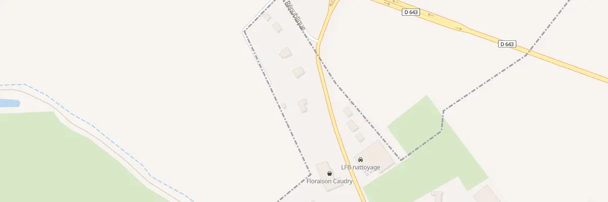 Plan du 231 Rue de la République à Caudry
