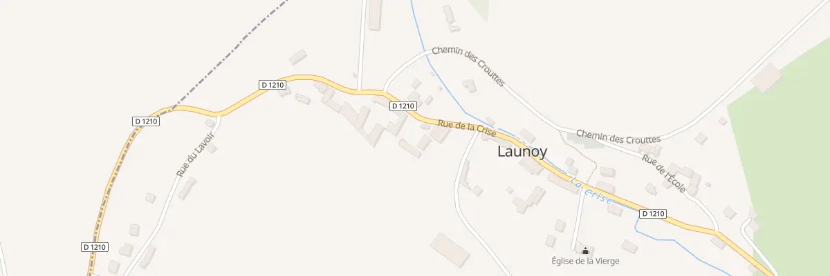 Plan du 15 Rue de la Crise à Launoy