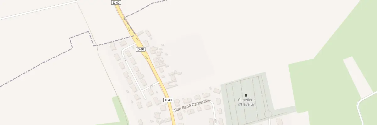 Plan du 252 Rue Jean Jaurès à Haveluy