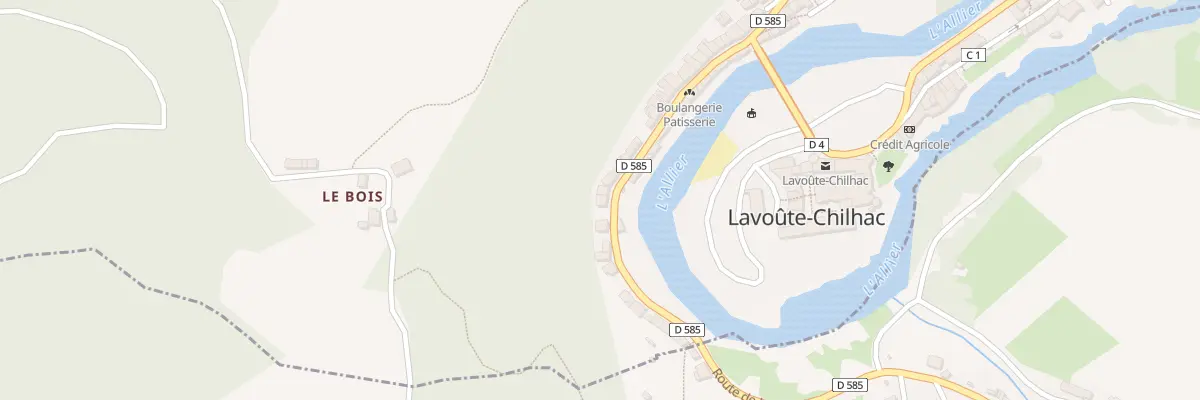 Plan du 5191 Le Bourg à Lavoûte-Chilhac