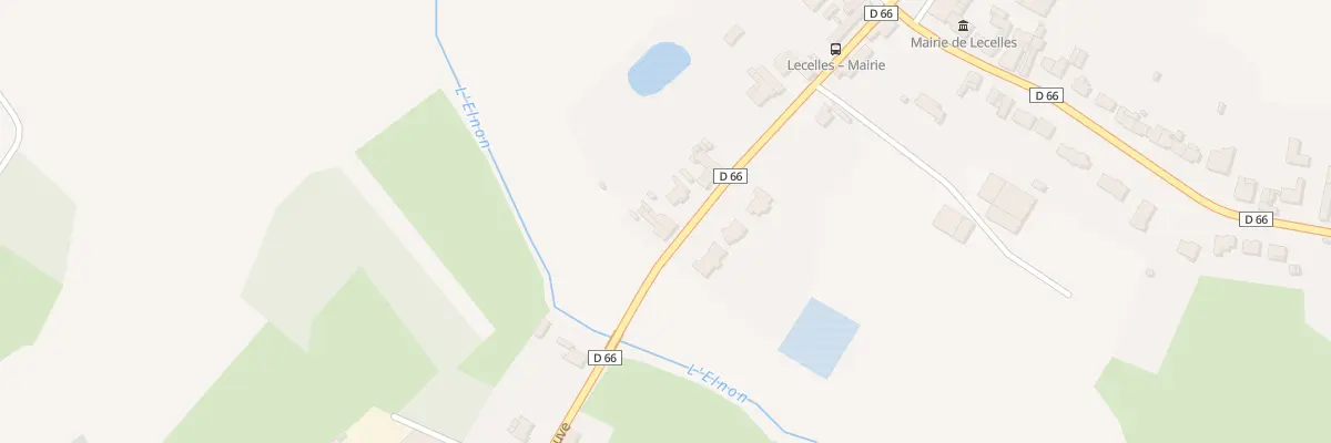 Plan du 206 Rue Neuve à Lecelles