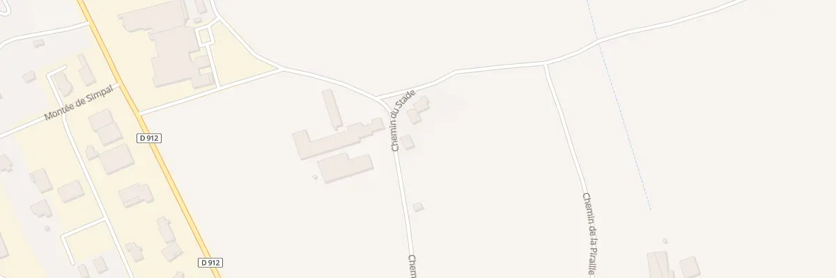 Plan du 20 Che du Stade à Vieille-Brioude