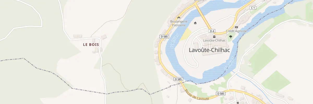 Plan du 5194 Le Bourg à Lavoûte-Chilhac