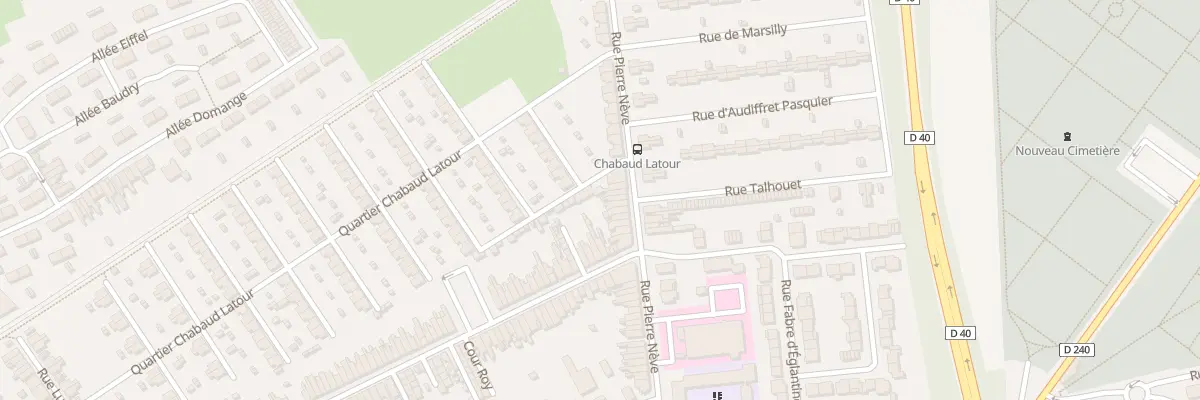 Plan du 585 Rue Pierre Nève à Denain