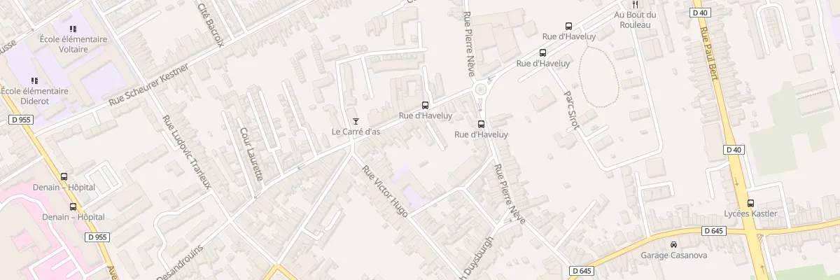Plan du 112B Rue du Maréchal Leclerc à Denain