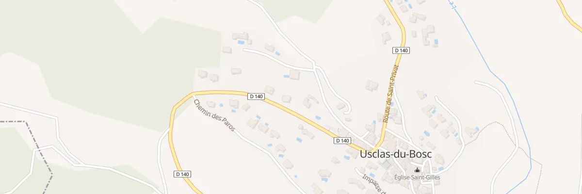 Plan du 10 Rte de Loiras à Usclas-du-Bosc
