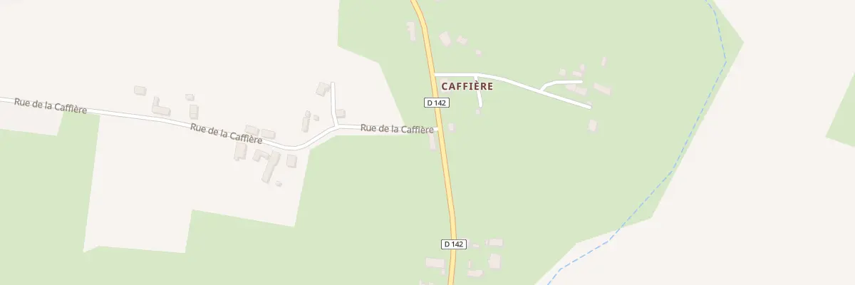 Plan du 15 Rue de Caffière à Marcenat