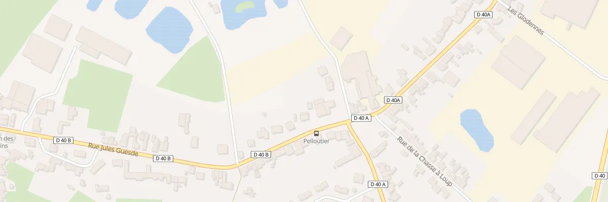 Plan du 79B Rue Jules Guesde à Hasnon