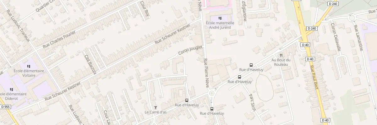 Plan du 301H Rue Pierre Nève à Denain