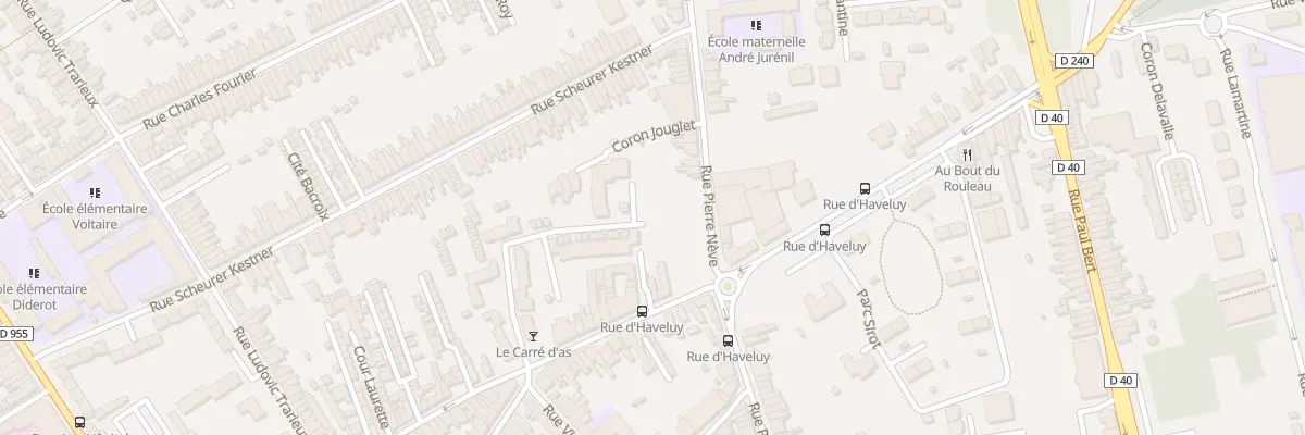Plan du 293C Rue Pierre Nève à Denain