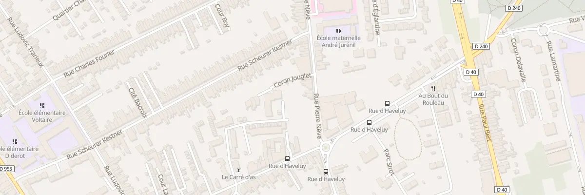 Plan du 301G Rue Pierre Nève à Denain