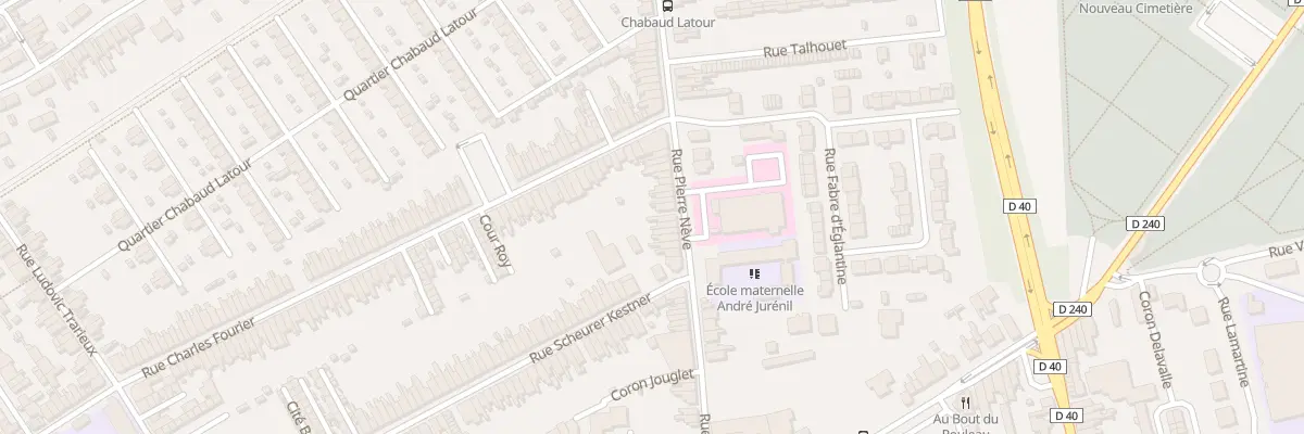 Plan du 471 Rue Pierre Nève à Denain