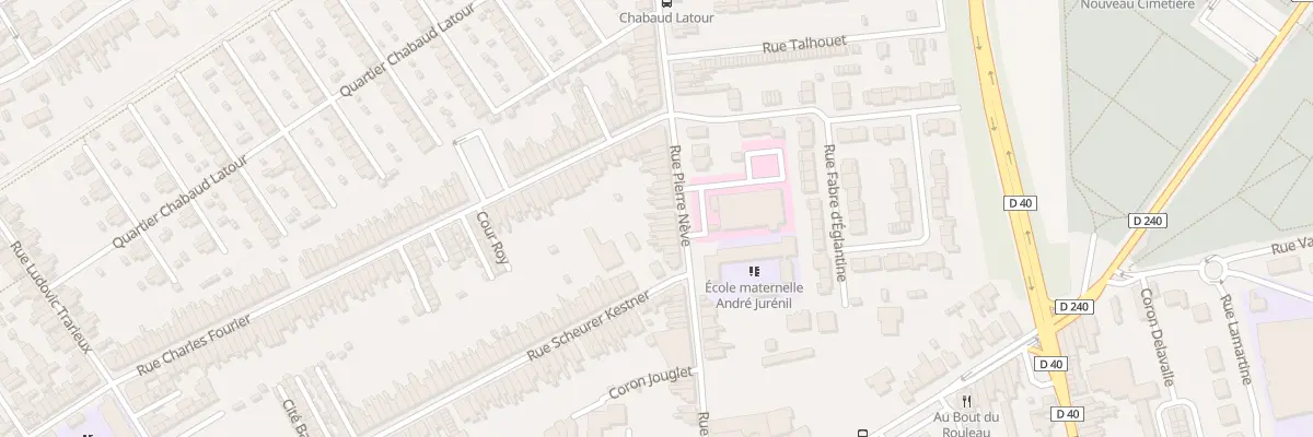 Plan du 465 Rue Pierre Nève à Denain