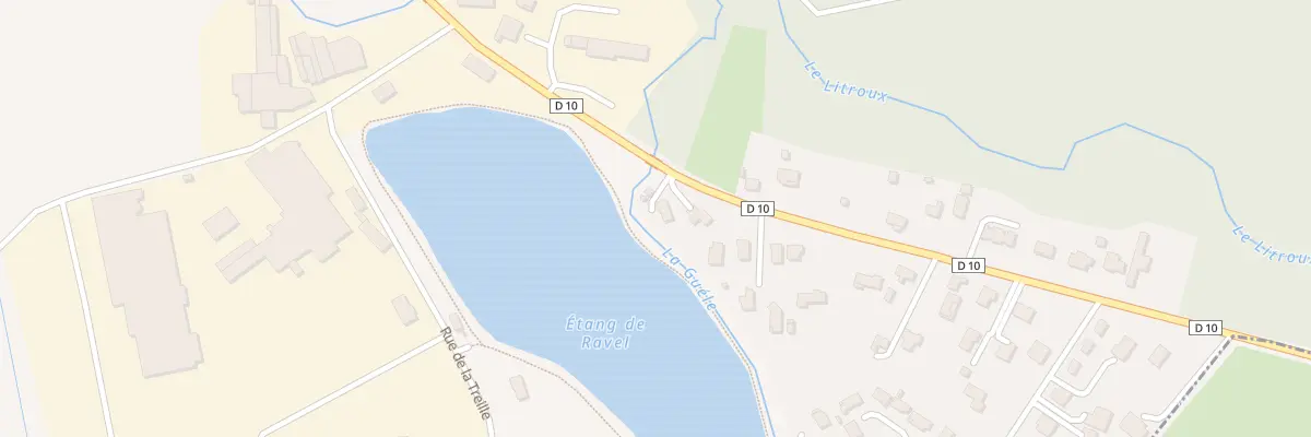 Plan du 2 Rue de Pontaret à Ravel